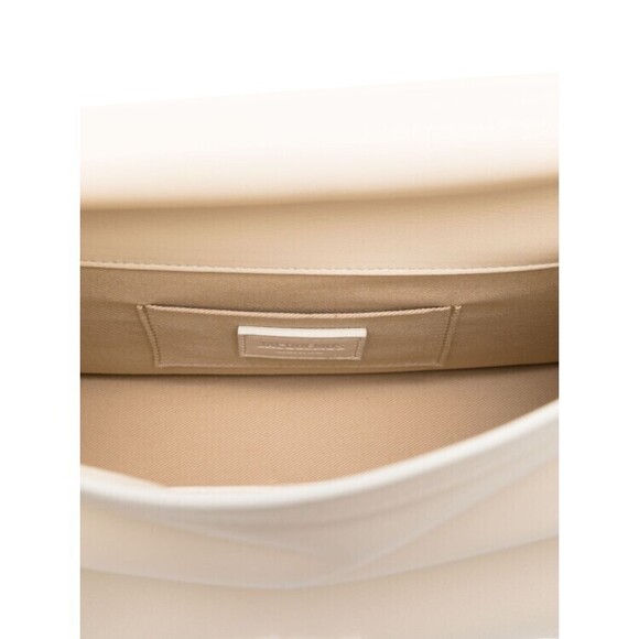 Jacquemus Light Ivory Lambskin Folded Design Structured Bag - NWT - Picture 5 of 5